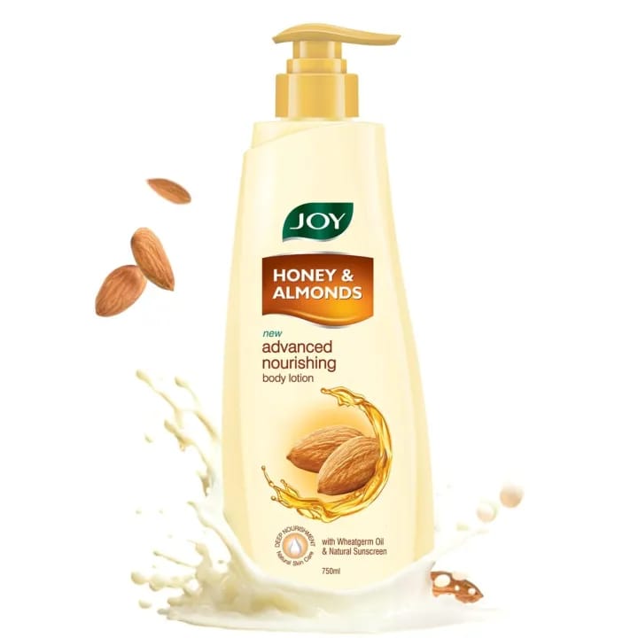 JOY Honey & Almonds Advanced Nourishing Lightweight Body Lotion With Shea Butter (750ml) - image 1