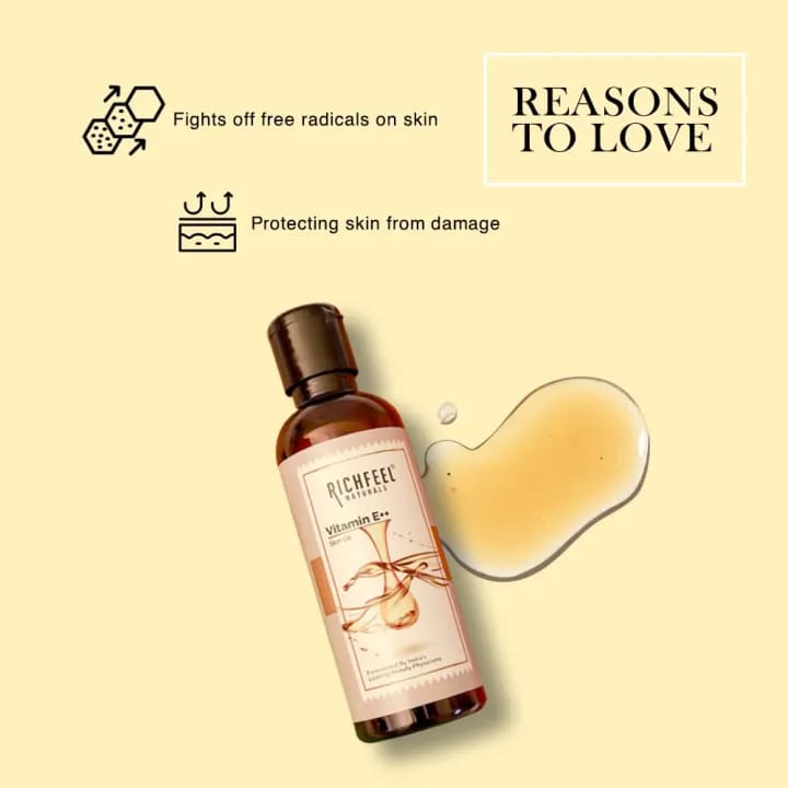 Richfeel Vitamin E Skin Oil - 80ml - image 4