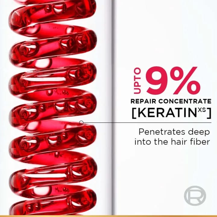Loreal Paris Total Repair 5 Restoring Conditioner With Keratin XS For Damaged Hair (386ml) - image 2