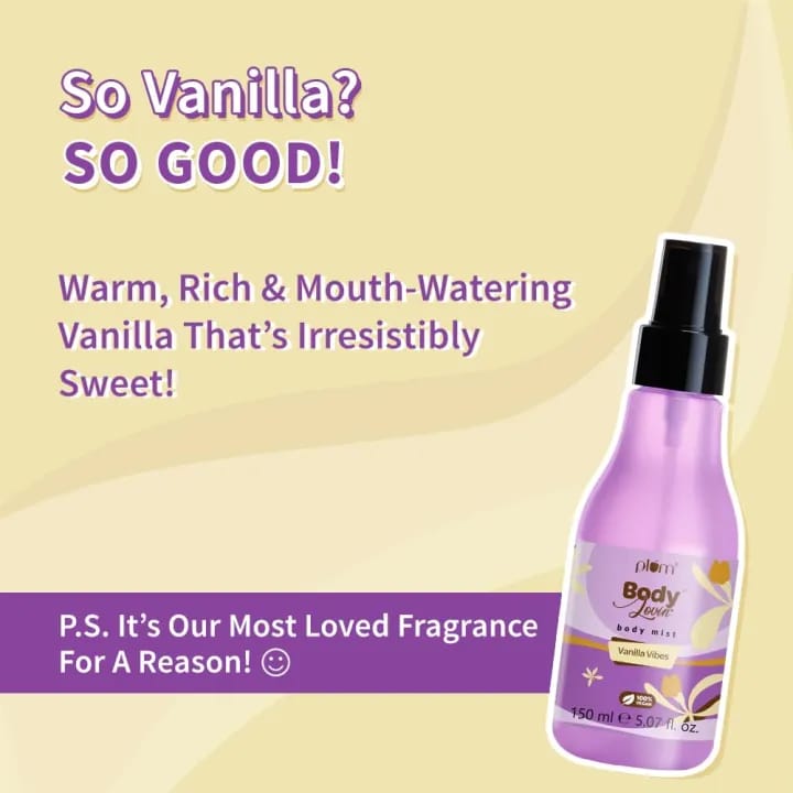 Plum BodyLovin' Vanilla Vibes Body Mist 150ml) - image 3