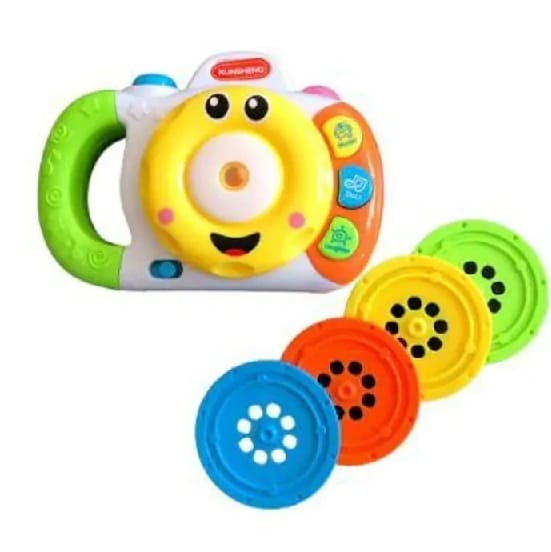 Kids Projection Camera Toy With Music & Lights | Educational Interactive Camera For Children - image 2