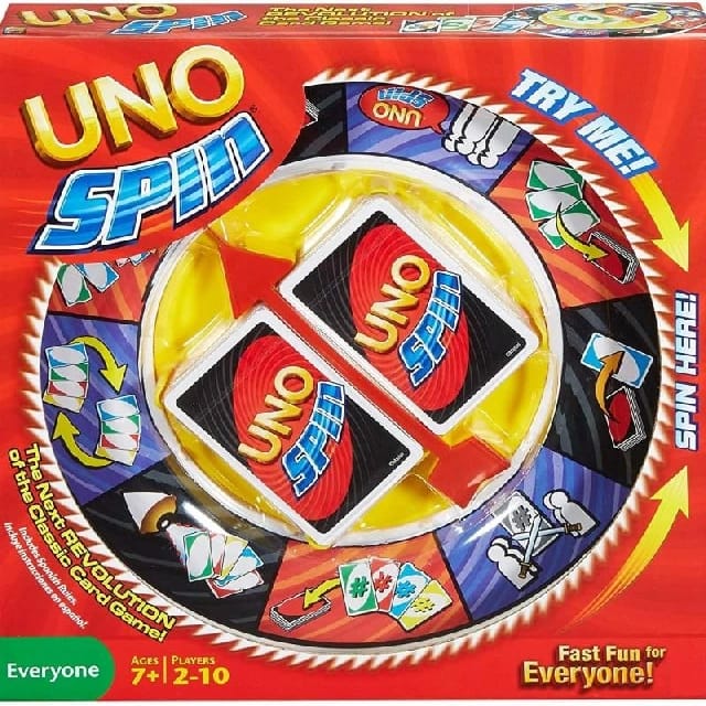 UNO Spin Card Game | Fun Family Party Game For Kids & Adults - image 1
