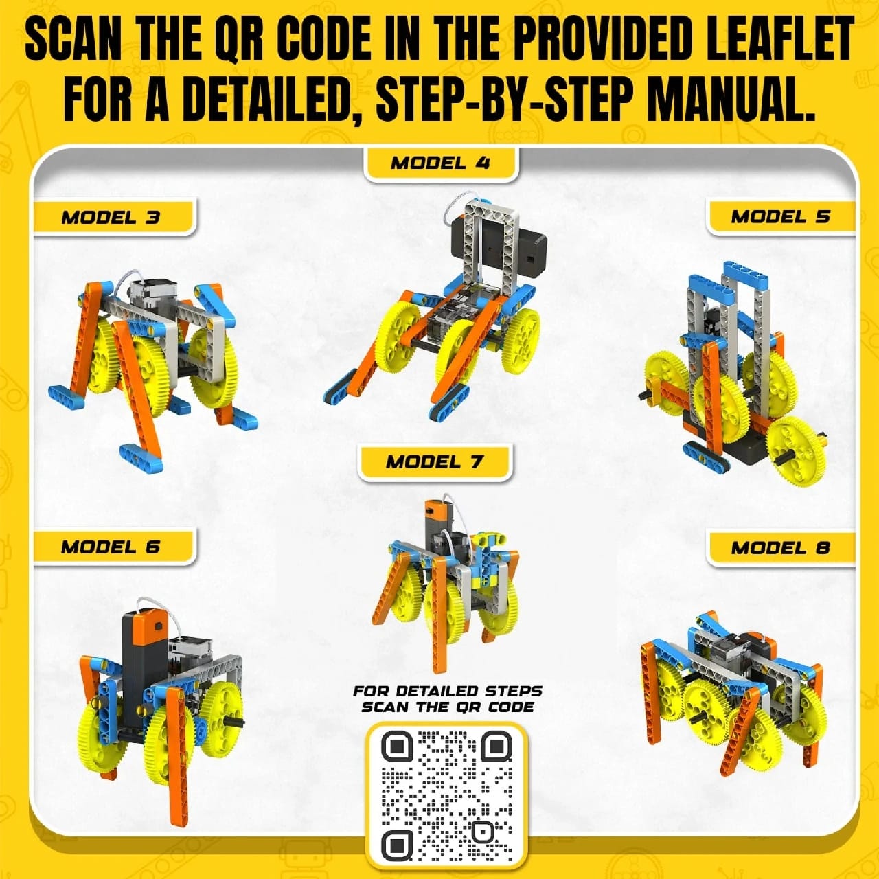 Blix Crawlers STEM Construction Set | DIY Off-Road Vehicle Building Kit For Kids - image 2