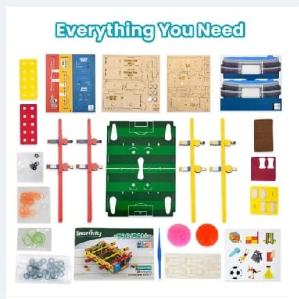 Smartivity Foosball – DIY Table Football STEM Kit For Kids | Educational Build & Play Game - image 2