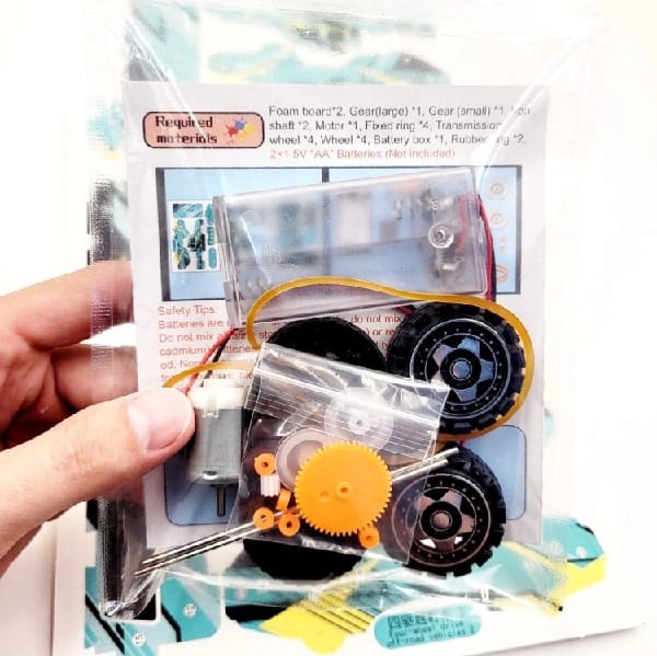 4WD Off-Road Vehicle 3D DIY STEM Building Kit For Kids - image 3