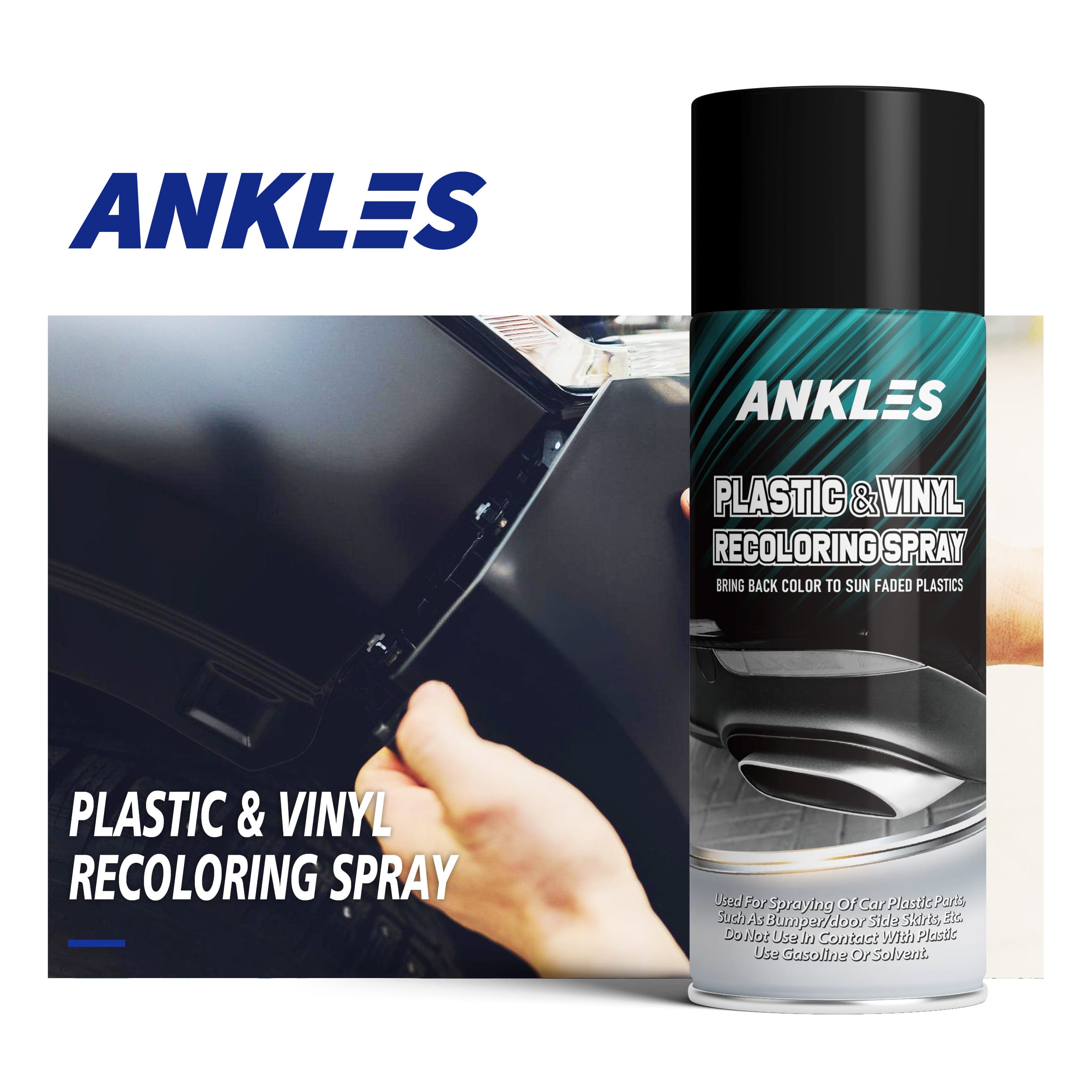 Plastic & Vinyl Recoloring Spray 450ml - image 2