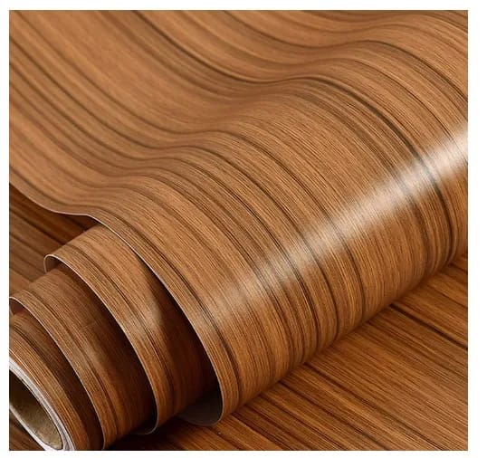 Fabfurn Wall Stickers Wallpaper (45 x 500 cm Or 5 Meter) Self Adhesive Vinyl Door, Office, Wooden Furniture, Shelf Liner, Almirah, Table Top, Cabinets - image 1