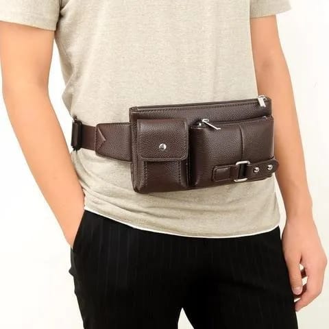 Hot Style Korean Multifunctional Casual Cross Bag Personal Flex Bag / Wriggle Stylish Waist Bag - image 2