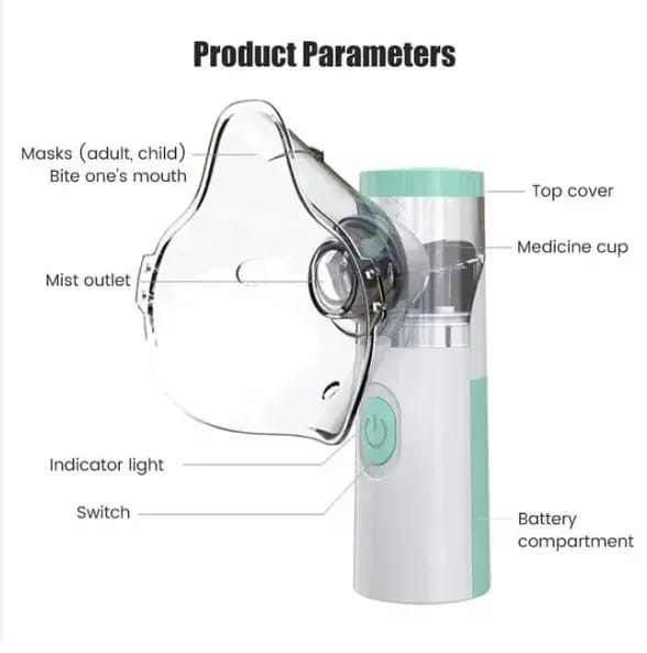 Mesh Portable Nebulizer for Baby and Adult - image 2