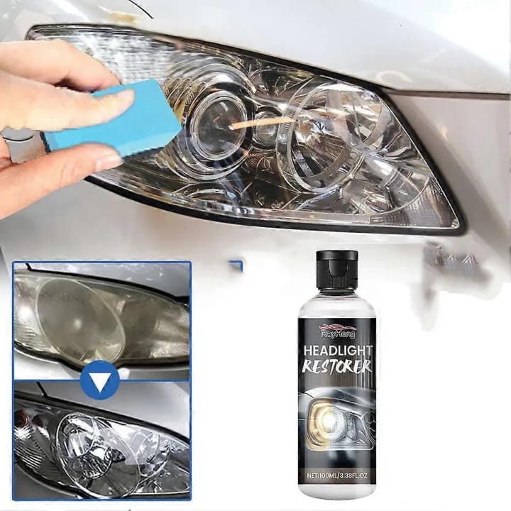 Rayhong Ceramic Headlight Restoration Kit-100ml - image 2