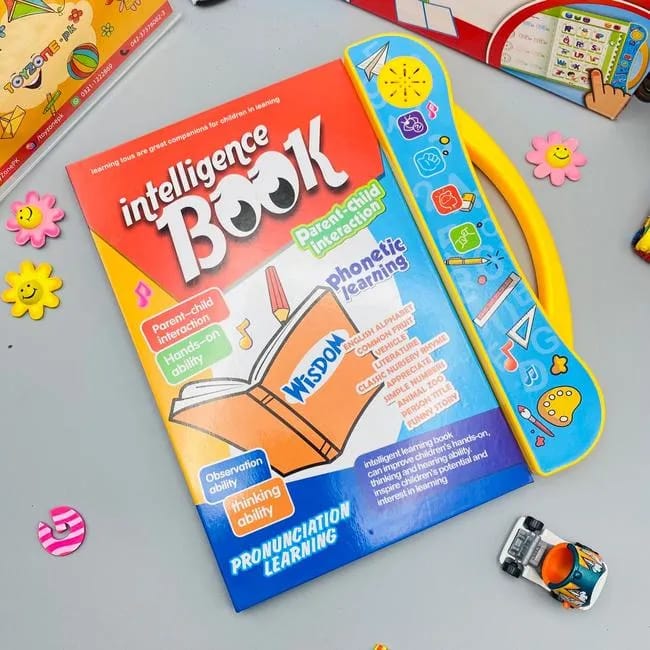 Toys Intellectual Learning Study Book Electronic Talking Book (Multicolor) - image 1