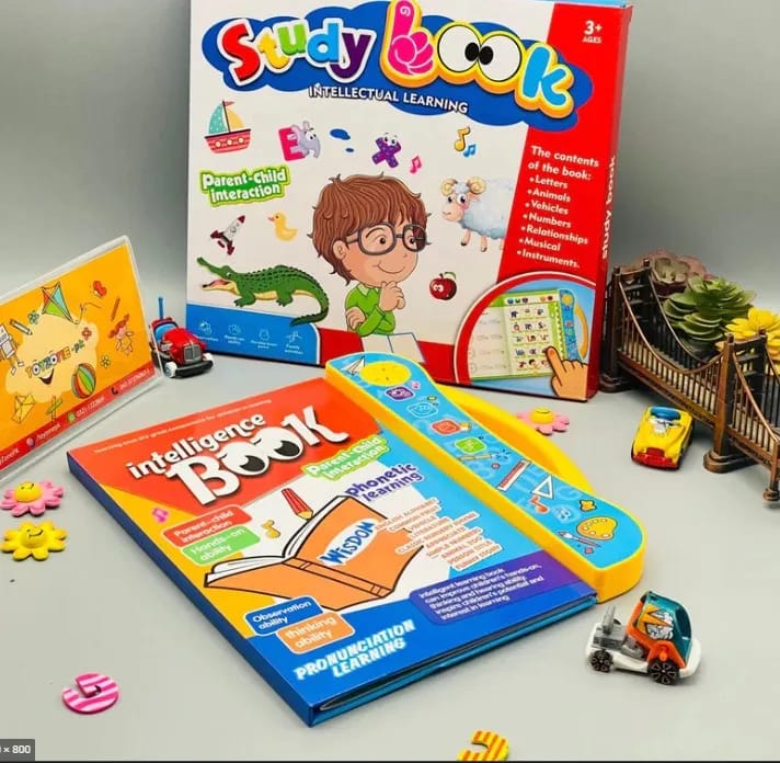 Toys Intellectual Learning Study Book Electronic Talking Book (Multicolor) - image 2