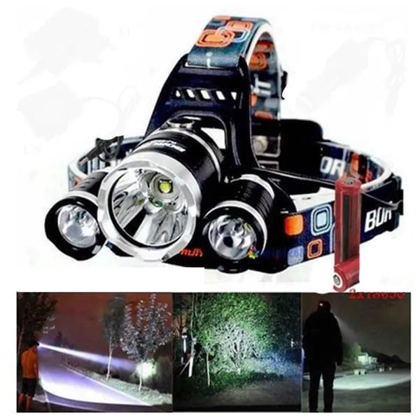 5000 lumens Bright Headlight Headlamp Flashlight Torch - image 3