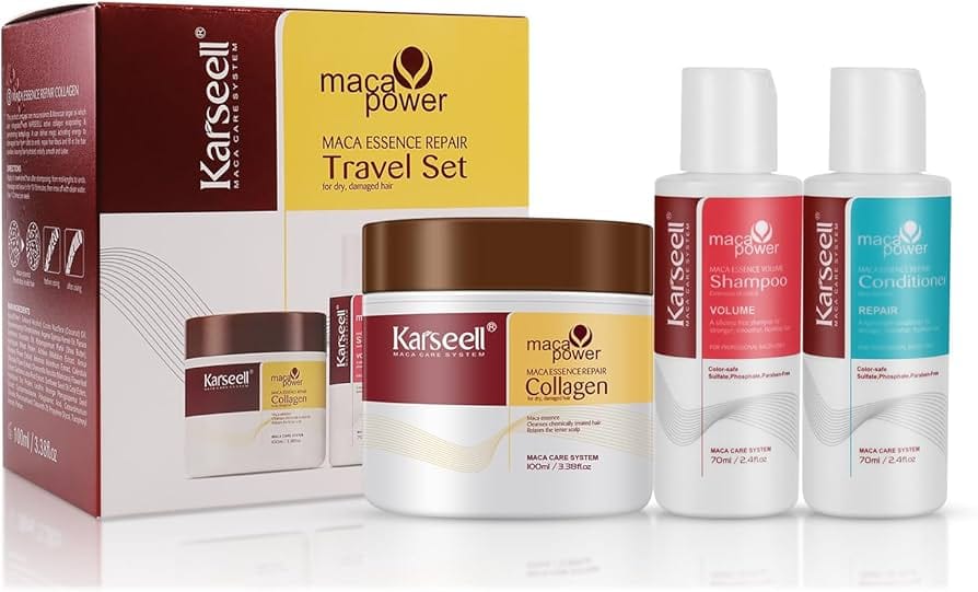 Karseell Maca Essence Repair Travel Set For Dry And Damaged Hair - image 1
