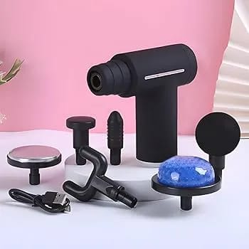 MDHL Premium Massage Gun Deep Tissue, Handheld Adjustable Electric Muscle Massager Portable Hot Cold Compress Percussion Deep Tissue Massager for Athletes Gym Relaxation - image 2