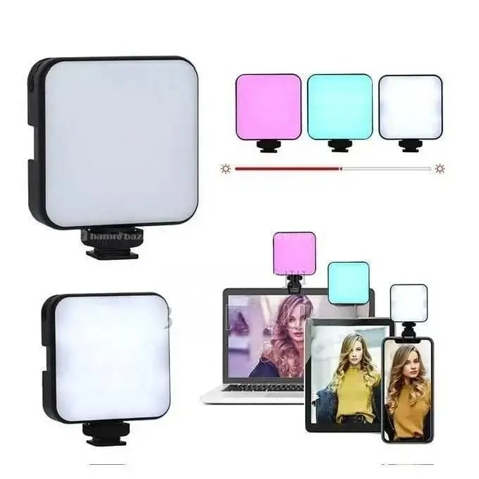 64 Led Video, LED Camera Light Portable Photography Lighting,Camera Flash Holder Plastic Video Light Mount Clamp Photography - image 2