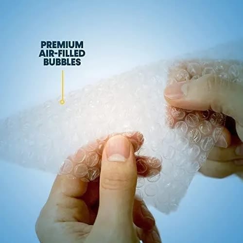 BATTAWALA - 1 METRE Heavy Duty 60 GSM Air Bubble Wrap Roll, 40 inch Wide for Packing and Protection Needs PACKING MATERIAL - image 2