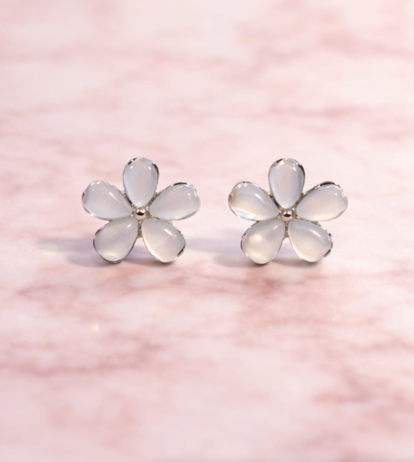 Korean Design Cute Stud Earrings For Teens Girl By Treasure Box Nepal - image 3