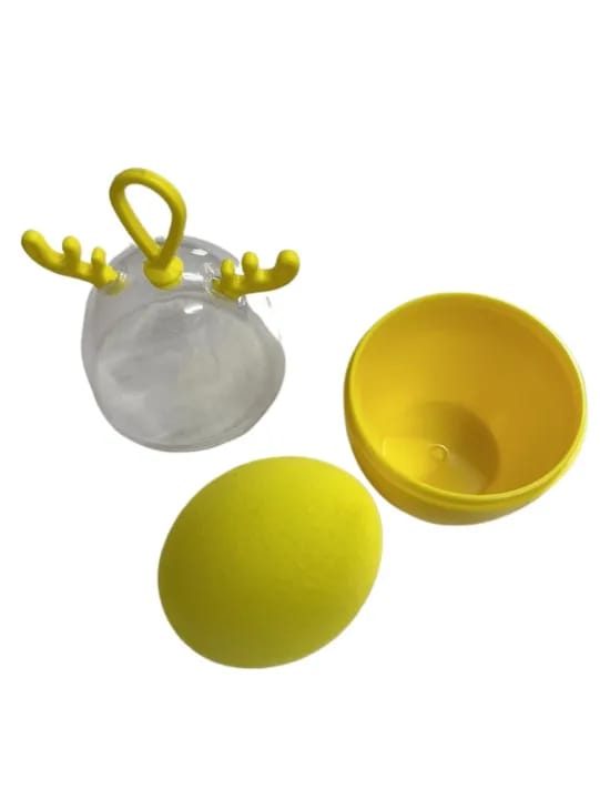 Beautiful Facial Makeup Sponge Beauty Blender 1 Piece in yellow Color - image 5