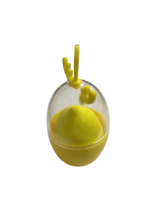 Beautiful Facial Makeup Sponge Beauty Blender 1 Piece in yellow Color - image 2