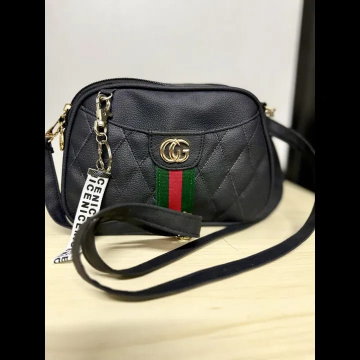 Ladies Black Color Bag Handbag Ladies Tote Bag Ladies Satchel Bag - image 1