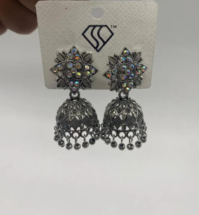 Premium Pinjada Earring in black for ladies - image 1