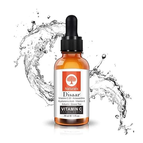 Vitamin C Face Facial Serum Astaxanthin Hyaluronic Acid Arbutin Green Tea Skin Science Nature Hydrating Firming 30ml - image 4