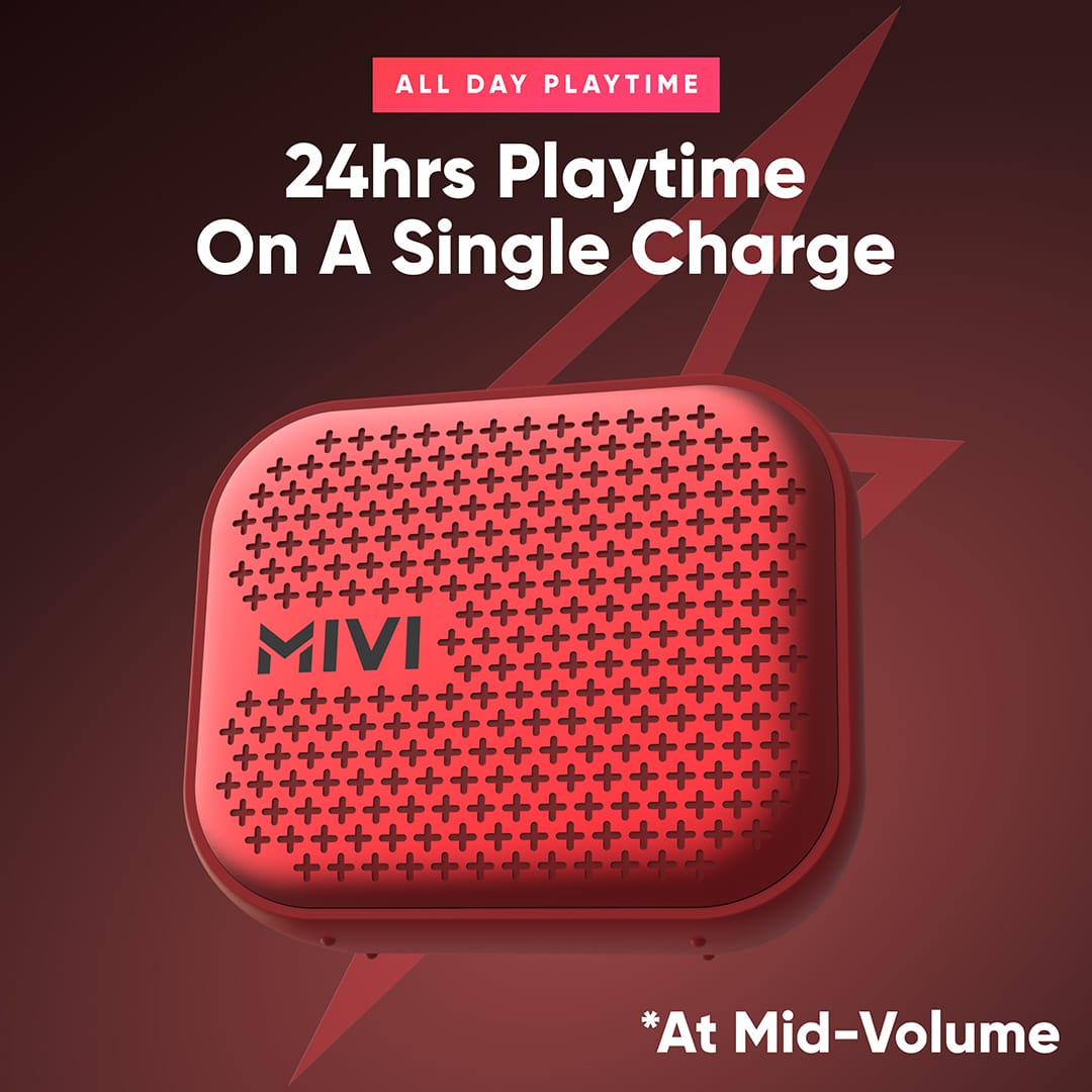 Mivi Roam 2 5W Portable Bluetooth Speaker | 24 Hrs Playtime - image 3