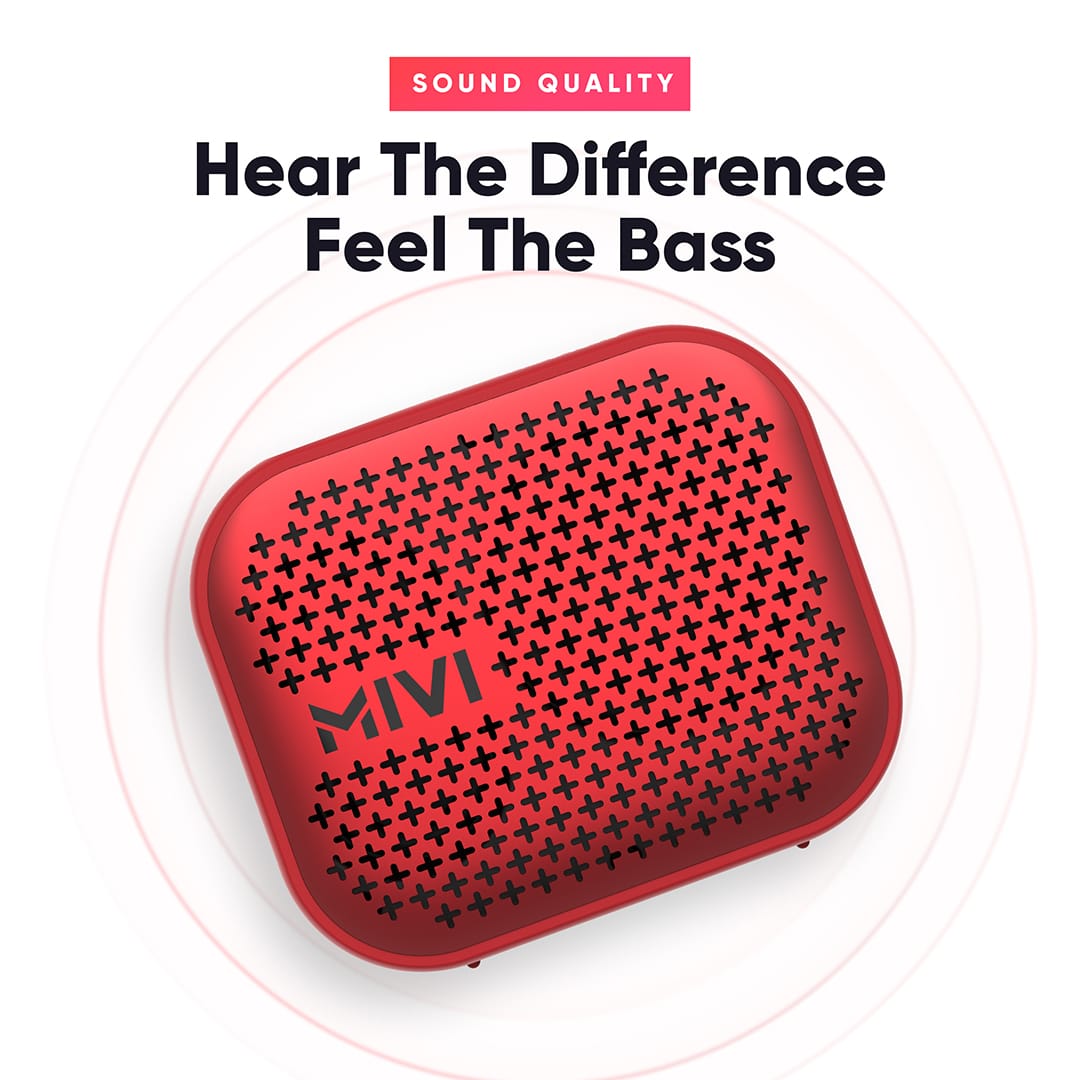 Mivi Roam 2 5W Portable Bluetooth Speaker | 24 Hrs Playtime - image 2