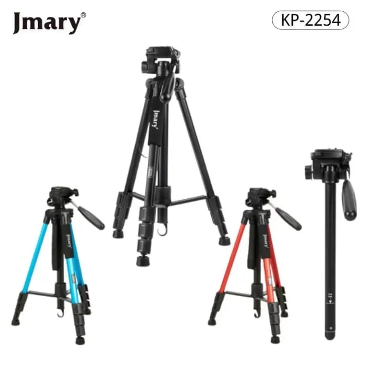 Jmary Kp-2254 Light 176cm-54cm Aluminum Foldable Tripod - image 1