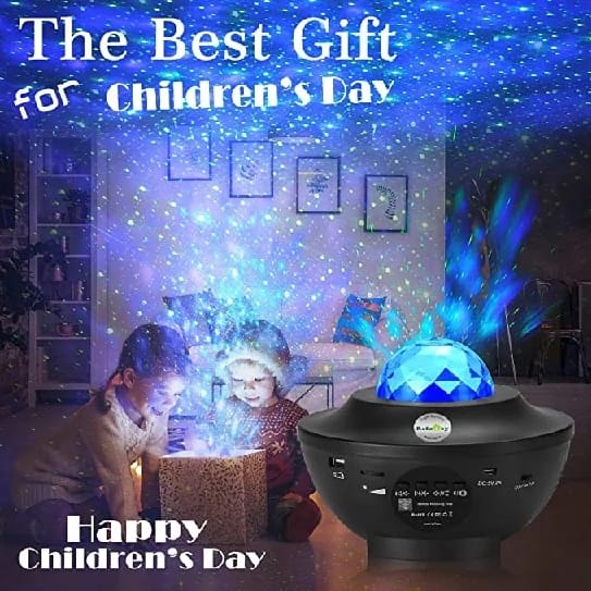 LED Galaxy Projector Light Bluetooth Remote Control Starry Projection Lamp Star Projector Light Star Night Light With Mp3 - image 1