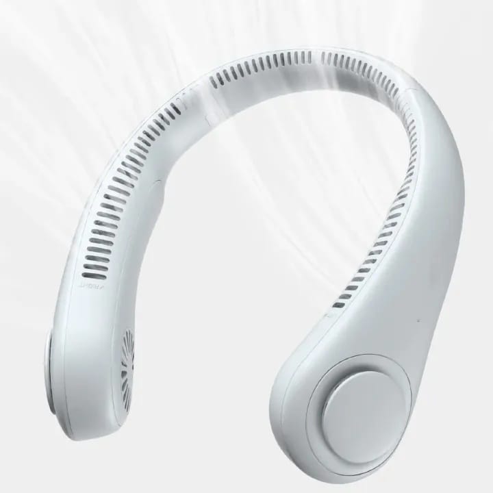 3 Speeds Portable Neck Fan Hands Free Hanging Fan Rechargeable - image 1