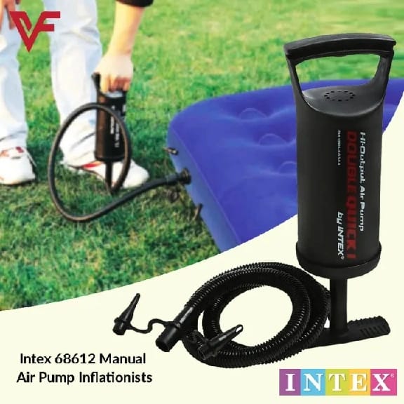 Intex Double Quick III S Hand Pump 14.5" Black - image 2