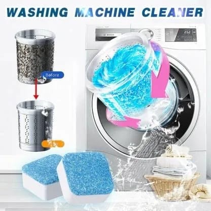 50pcs Washing Machine Cleaner Detergent Effervescent Tablet - image 2