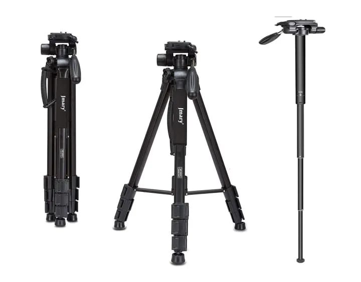 Jmary Kp-2264 Dslr Camera Video Photo Tripod (Can Be Monopod) - image 2