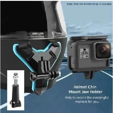 Motorcycle Helmet Strap Mount For Go Pro - image 1