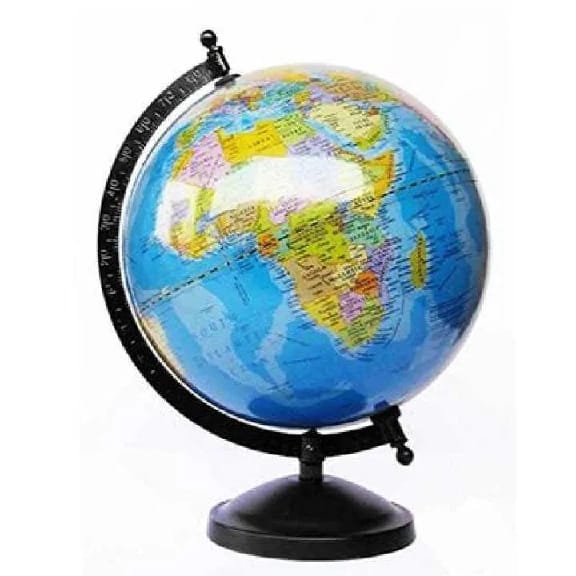 Everest Globe 20.3CM Diameter Tabletop Globe For World Geographic And Political Information