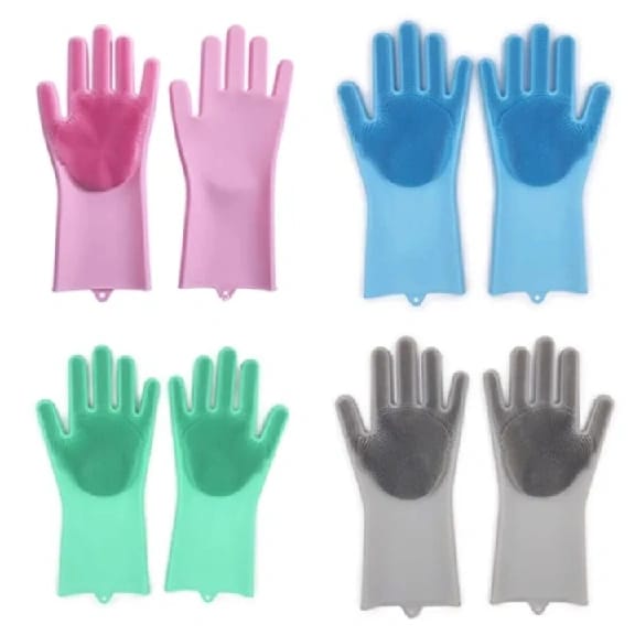 Kitchen Dishwashing Gloves - image 2