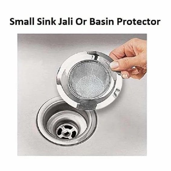 Stainless Steel Kitchen Basin Basket Filter Sink Drainer 90mm