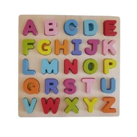 Big Wooden ABCD