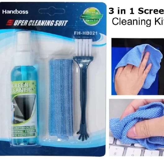 Spincart Screen Cleaning Kit For Laptops, Mobiles, LCD, LED, Computers And TV