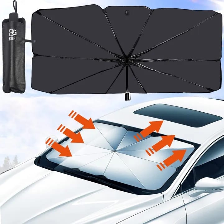 Car Sun Protection Windscreen, Foldable Parasol Car Windscreen, Car Sun Protection Windscreen, UV Protection, For Most Cars, SUVs And Trucks, Sun Protection For Windscreens - image 2
