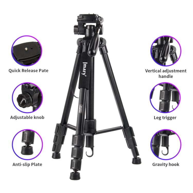 Jmary Kp-2234 Professional Tripod - image 2