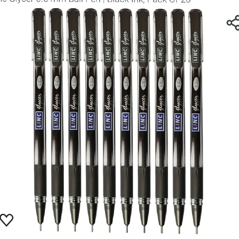 Link Glycer Ball Pen 10 Pcs Packet 0.6MM - image 2