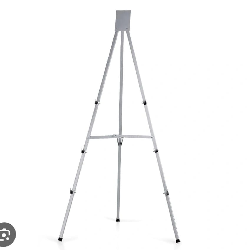 3 Steps Triangle Metal Board Stand only (5 FEET, Single Pcs) - image 1
