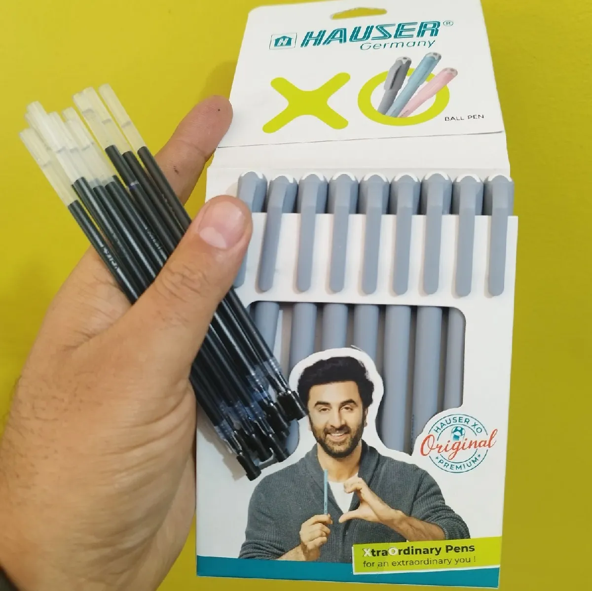 Hauser Xo Gel Pen Refill 10 Pcs Set (Refill Only)