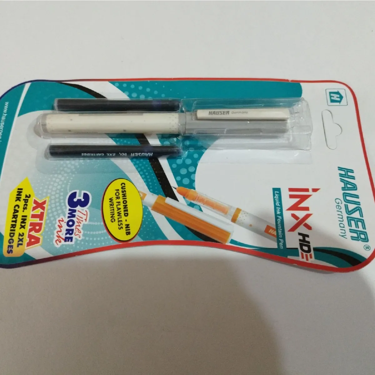 Hauser Cartridge Pen with 2 Cartridges