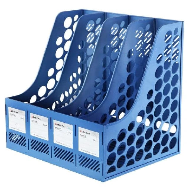 Comix Magazine File Book Holder Desktop Organizer Large-4 Multi Colors - image 2