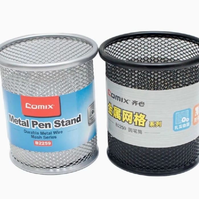 Comix Round Metal Pen Holder - image 2