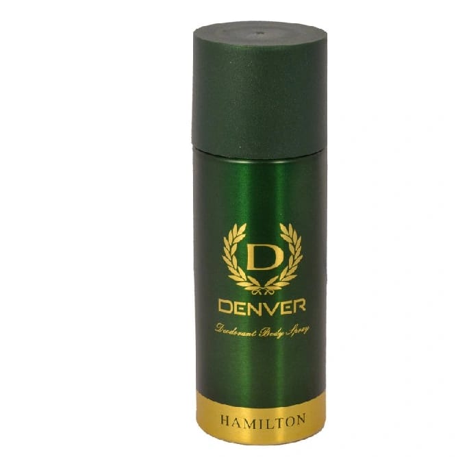 Denver Hamilton Deodorant Body Spray For Unisex, 165 Milliliters